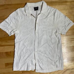 Abercrombie-fitch Men's White Shirt